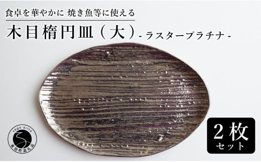 【メイン料理からデザートプレートまで】有田焼 21cm 木目