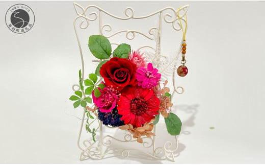 プリザーブドフラワー ラビアンローズ【フラワースポット