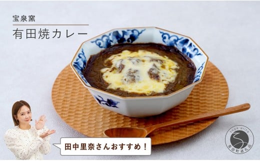 【田中里奈さんおすすめ！】宝泉窯 有田焼カレー 【プレア