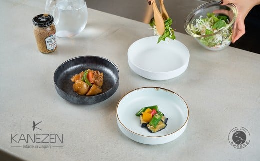 有田焼 17cm カットボウル 3点セット【金善製陶所】和食器