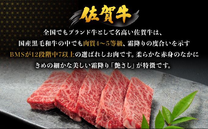 佐賀牛イチボ焼肉【04bh-0021】