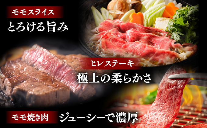 佐賀牛赤身お一人様定期便Ａ♪ヒレステーキ200g・すき焼きしゃぶしゃぶ用250g・焼き肉250g(全6回定期便)毎月お届け♪