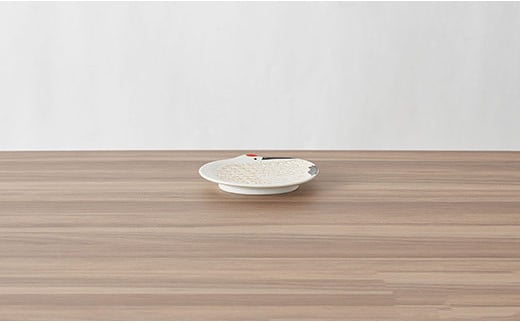 【有田焼･幸楽窯】ハレの日の招福豆皿･鶴(2ヶセット)　07fs-0005