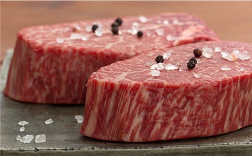 ＜定期便4回＞佐賀牛 ヒレステーキ 計3.8kg (160g×6枚×4回)