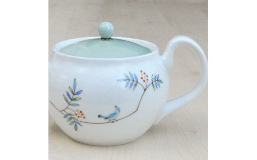 香蘭社◆有田焼◆ 小鳥の詩・茶の間揃　10kr-0004