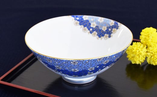 香蘭社◆有田焼◆クラシック地紋3客お茶碗セット　10kr-0006