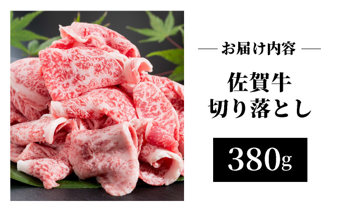 佐賀牛切落し380g 【42yc-011】