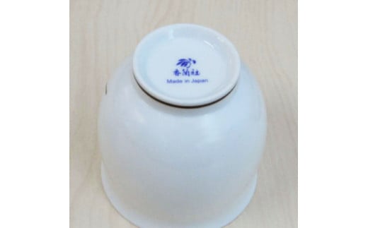 香蘭社◆有田焼◆ 小鳥の詩・茶の間揃　10kr-0004