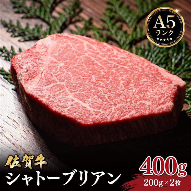 佐賀牛シャトーブリアン 400g (200g×2枚)