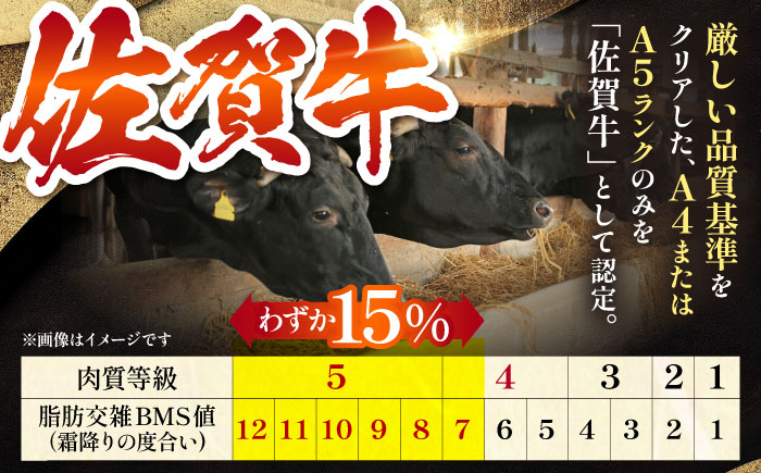 【12/20入金まで年内発送】佐賀牛 ロース セット（ステーキ 200g×2枚・スライス 400g）【肉の三栄】 [HAA008]