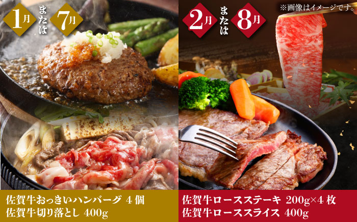 【全6回定期便】日常に贅沢をプラス バラエティ定期便【肉の三栄】 [HAA074] 牛肉