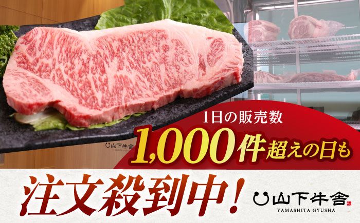 【12/21入金まで年内発送】佐賀牛 A5 サーロイン ステーキ 300g（300g×1枚）【山下牛舎】 [HAD026]