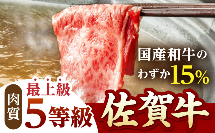 【全12回定期便】佐賀牛 赤身 スライス 500g（しゃぶしゃぶ用）【山下牛舎】 [HAD092]