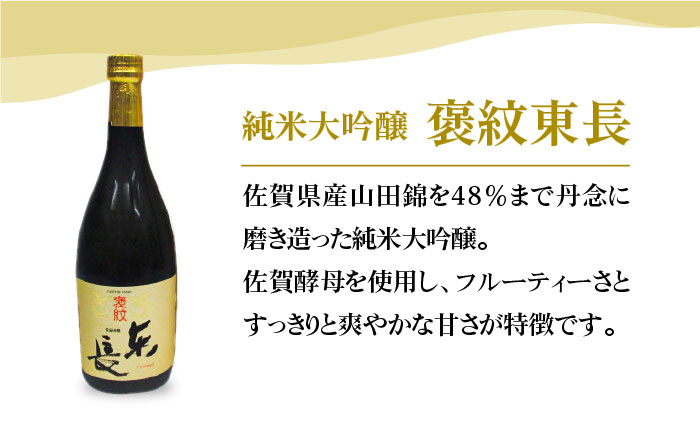 純米大吟醸「褒紋東長」720ml【大串酒店】 [HAK016]日本酒