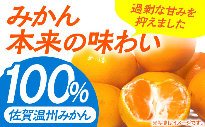 ＜全12回定期便＞ 【佐賀県産温州みかん使用】さがみかん100　総計72本（1L×6本）【JAさが 杵島支所】みかん 果汁100% 濃縮還元 [HAM042]