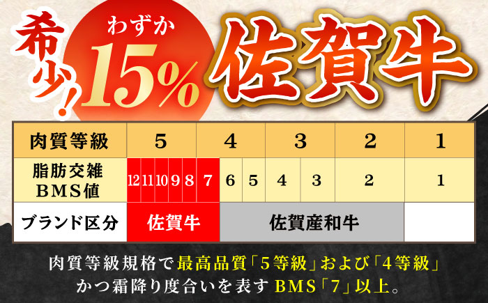 【全12回定期便】佐賀牛 贅沢コース＜極み＞【田中畜産牛肉店】[HBH135] 牛肉