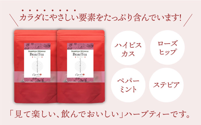 【全6回定期便】ハーブティー＜BeauTea＞2袋【Goenヘルス&ビューティー】 [HBQ014]飲料 お茶