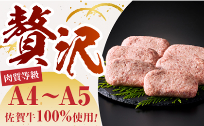 【12/10入金まで年内発送】【佐賀牛100%使用！】佐賀牛 ハンバーグ ＜プレミアム＞150g×10個【がばいフーズ】A5 A4 佐賀牛 [HCS103]