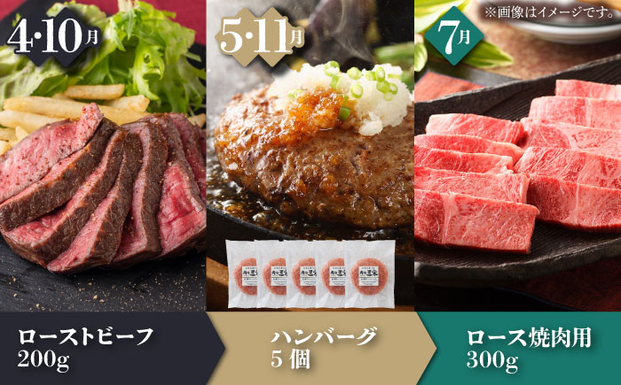 【全12回定期便】季節の佐賀牛定期便（2人前）【肉の三栄】 [HAA072] 牛肉