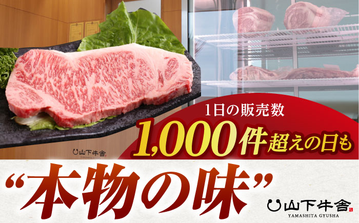 佐賀牛 A5 サーロイン ブロック 1kg【山下牛舎】 [HAD061]