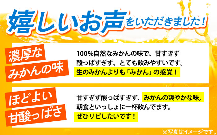 【12/15入金まで年内発送】さがみかん100　1L×6本【JAさが 杵島支所】果汁100% 濃縮還元 [HAM039] みかん