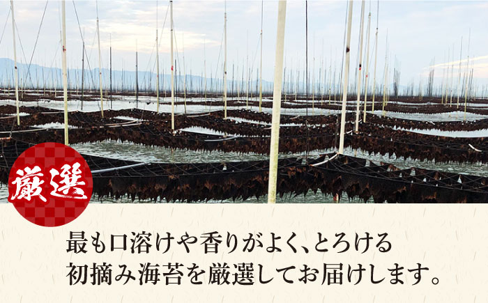 【海苔漁師だからわかる本物の味】初摘み 佐賀海苔 4袋 ( 焼き海苔・塩海苔 各2袋 ) 【江頭建築】 [HBM001]