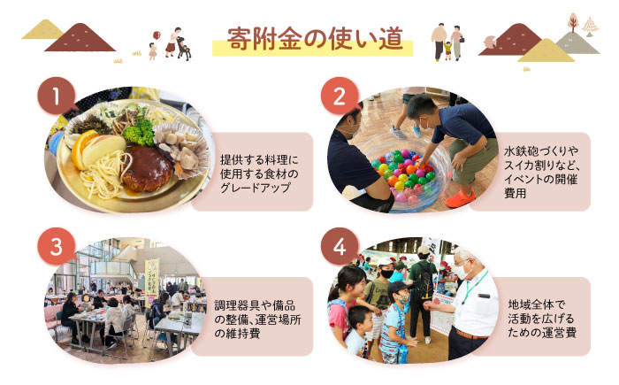 【未来の笑顔を育む】 佐賀県江北町 子ども食堂 支援金 5,000円 【江北町女性ネットワークの会】 [HDJ002]