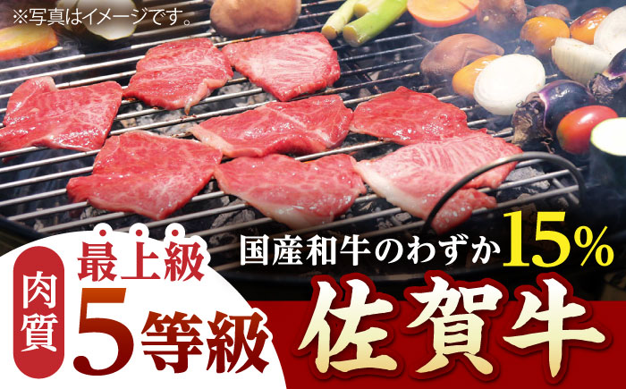 佐賀牛 A5 カルビ 焼肉用 800g (400g×2パック)【山下牛舎】 [HAD054]