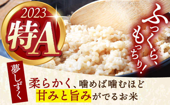 【全6回定期便】江北町産 1等米 夢しずく 玄米5kg（特別栽培米）【葦農】 [HAJ017]