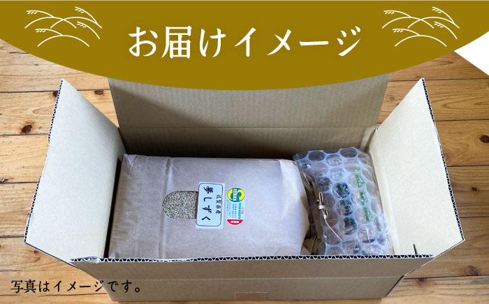 雑穀米・玄米セット（令和5年産 夢しずく 5kg・穀物三昧 200g×2袋）【葦農】 [HAJ043]