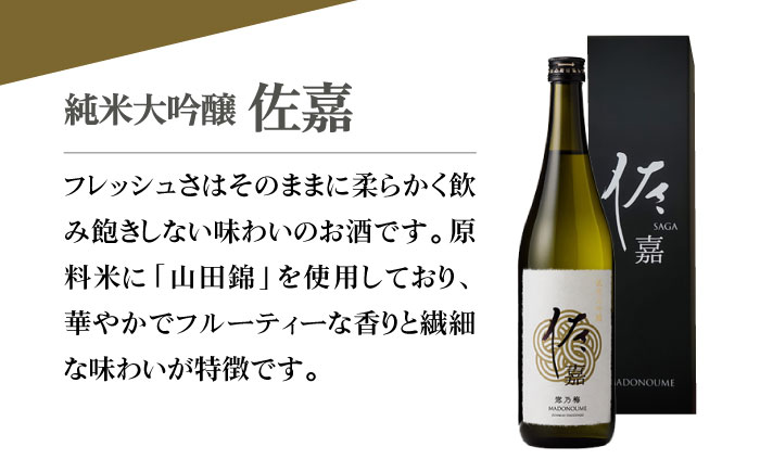 佐嘉 飲み比べセットB【白木酒店】 [HAQ036]日本酒