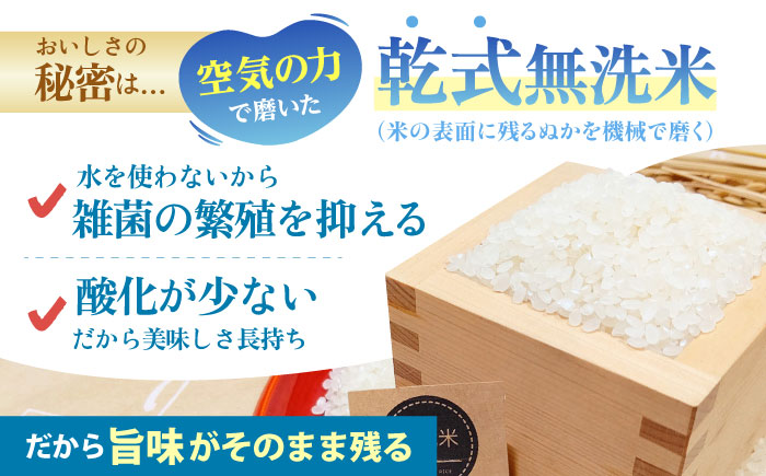 無洗米・もち麦セット（ さがびより3kg ・ キラリモチ 300g ）【大塚米穀店】 麦 もち麦 米 精米 [HBL091]