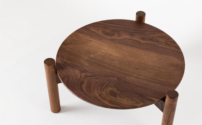 【受注生産】低座スツール（ウォールナット/赤茶）【bookMt.】 [HBW001]飲料 お茶