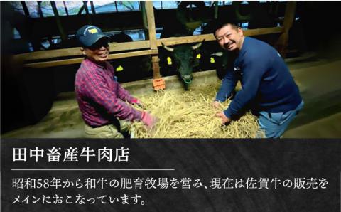 【全6回定期便】【隔月発送】佐賀牛 焼肉セット 1.0kg（霜降り・赤身 各500g）【田中畜産牛肉店】 [HBH123]