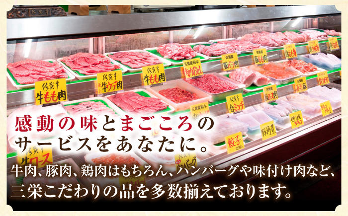 【12/20入金まで年内発送】佐賀牛（モモ・ウデ） 肉の王道セット（各400g）【肉の三栄】 [HAA016] 牛肉