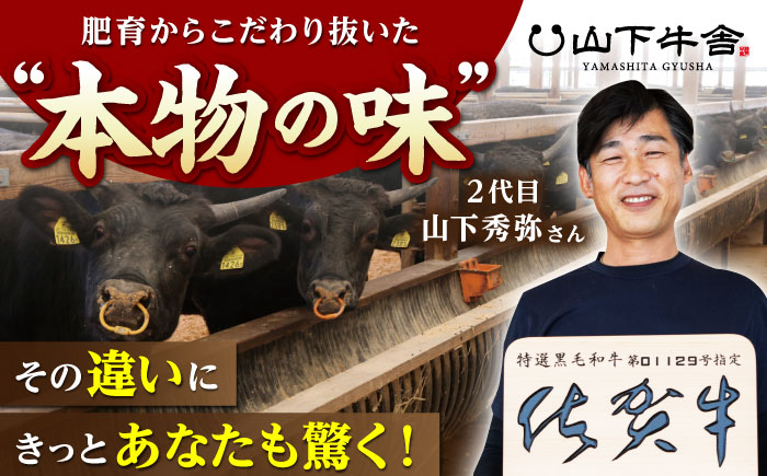 佐賀牛 A5 赤身 ステーキ（モモ） 200g（200g×1枚）【山下牛舎】 [HAD033]