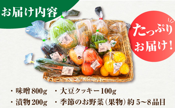 新鮮野菜・加工品 おまかせ詰め合わせ【だいちの家】 [HAG015]