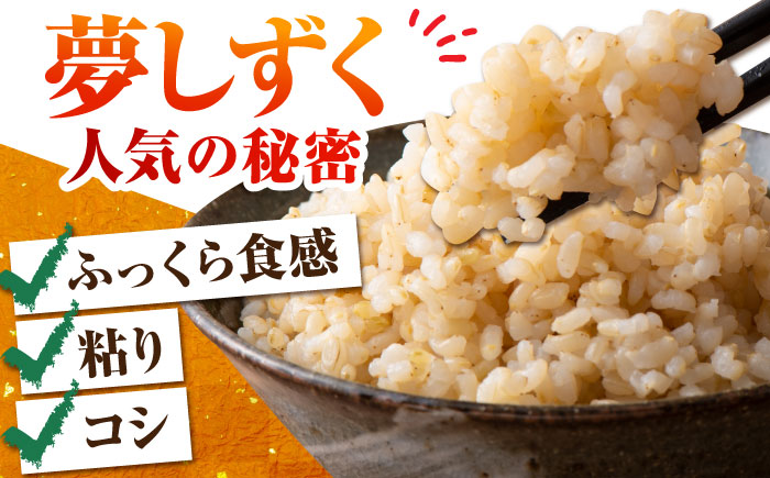 令和7年産 新米 特別栽培米「夢しずく」玄米5kg【だいちの家】 [HAG031]