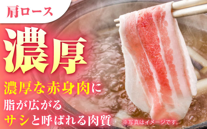 【12/15入金まで年内発送】肥前さくらポーク しゃぶしゃぶセット【JAさが 杵島支所】 [HAM027] 豚肉
