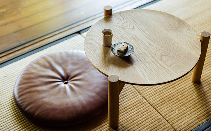 【受注生産】低座スツール（オーク/赤茶）【bookMt.】 [HBW002]飲料 お茶