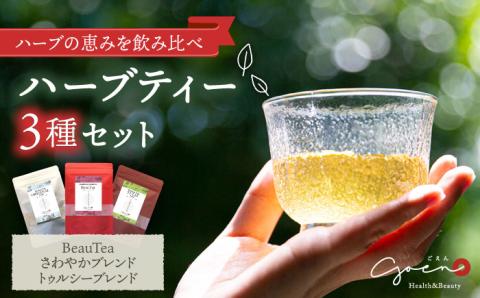 3種のハーブティーセット（3種×各1袋）【Goenヘルス&ビューティー】 [HBQ002]飲料 お茶
