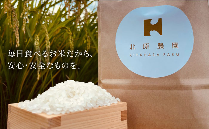 令和6年産 玄米 食べ比べセット4kg（夢しずく 2kg・さがびより 2kg）【北原農園】 [HCA005]