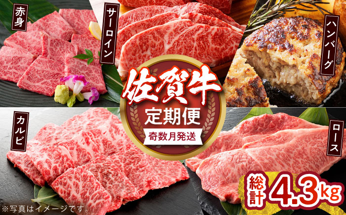 【奇数月発送】佐賀牛リッチセレクション定期便【多久精肉店】 [HCX006] 牛肉