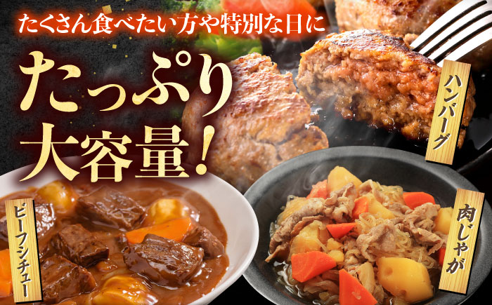 【12回定期便】肉ざんまい定期便 大家族 大容量 たっぷり 【川崎畜産】牛肉 [IAX052]