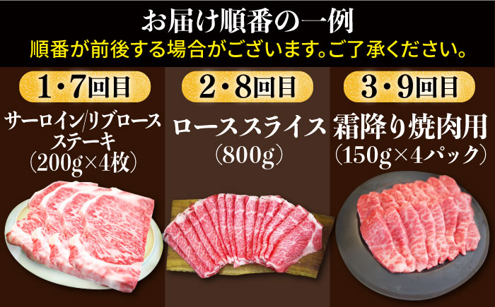 【牧場直送】【12回定期便】佐賀牛 贅沢 霜降り【有限会社セントラル牧場】牛肉 [IAH088]