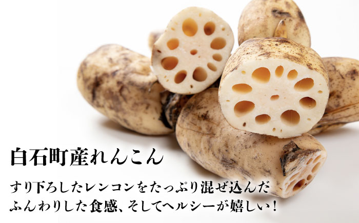 究極の白石薫る蓮玉ハンバーグ 120g×6個 【食彩～煌～】[IDH001]