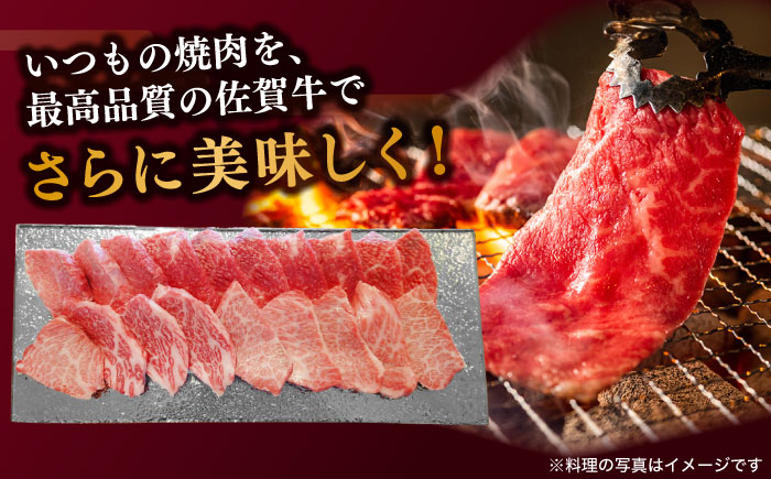 佐賀牛 焼肉用 400g 厳選部位 ロース・モモ・バラからいずれか【川崎畜産】牛肉 [IAX033]