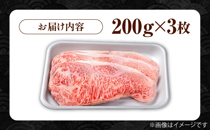 佐賀牛 贅沢 サーロイン ステーキ 200g×3枚（計600g）【株式会社いろは精肉店】牛肉 [IAG046]