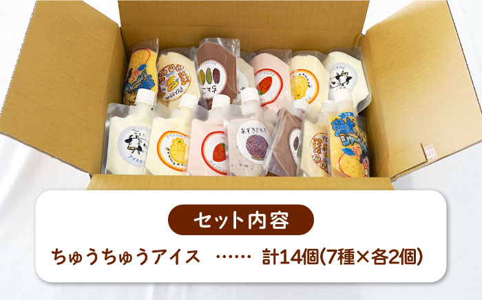 【小さいお子様にもおすすめ！】ちゅうちゅうアイス（チューブ入り）詰め合わせ【佐賀西部コロニー白石作業所】洋菓子 [ICL004]