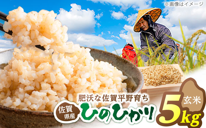 ヒノヒカリ 玄米 5kg 【片渕農園】 [IDG004]